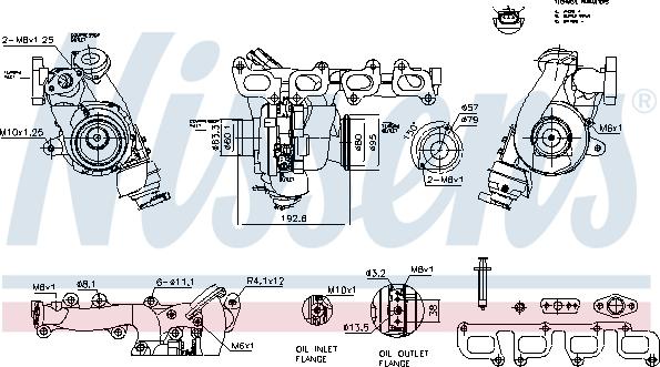 Nissens 93891 - Turbocompressore, Sovralimentazione autozon.pro