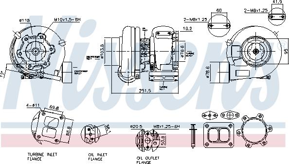 Nissens 93846 - Turbocompressore, Sovralimentazione autozon.pro