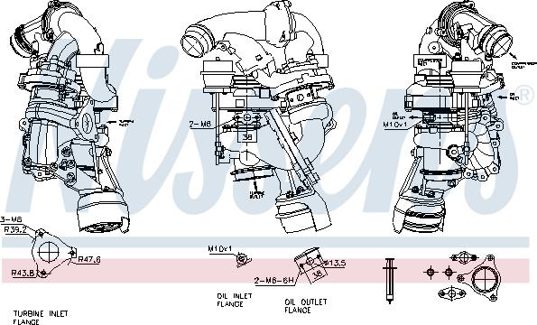 Nissens 93341 - Turbocompressore, Sovralimentazione autozon.pro