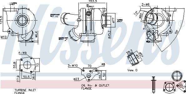 Nissens 93729 - Turbocompressore, Sovralimentazione autozon.pro