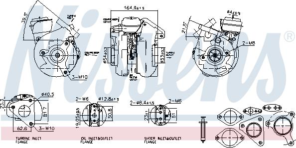 Nissens 93779 - Turbocompressore, Sovralimentazione autozon.pro