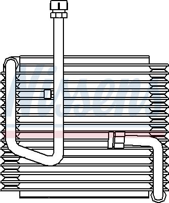 Nissens 92046 - Evaporatore, Climatizzatore autozon.pro