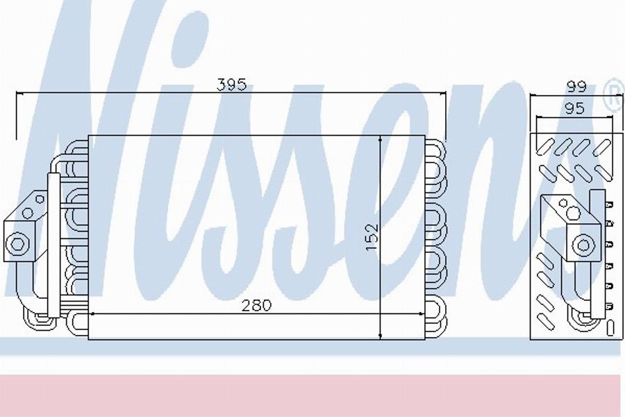 Nissens 92001 - Evaporatore, Climatizzatore autozon.pro