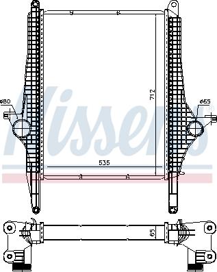 Nissens 97067 - Intercooler autozon.pro