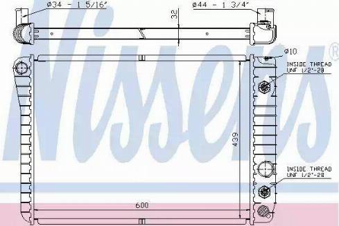 Nissens 60924 - Radiatore, Raffreddamento motore autozon.pro