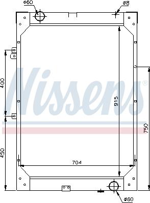 Nissens 62871 - Radiatore, Raffreddamento motore autozon.pro