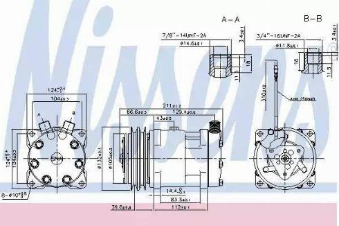 Nissens 89523 - Compressore, Climatizzatore autozon.pro