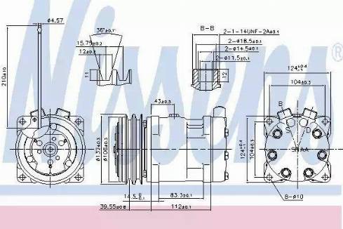 Nissens 89610 - Compressore, Climatizzatore autozon.pro