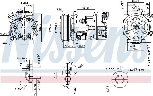 Nissens 89067 - Compressore, Climatizzatore autozon.pro