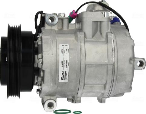 Nissens 89027 - Compressore, Climatizzatore autozon.pro