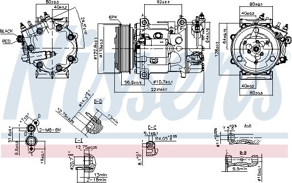 Nissens 890744 - Compressore, Climatizzatore autozon.pro