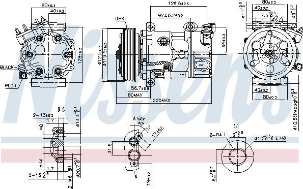 Nissens 890743 - Compressore, Climatizzatore autozon.pro