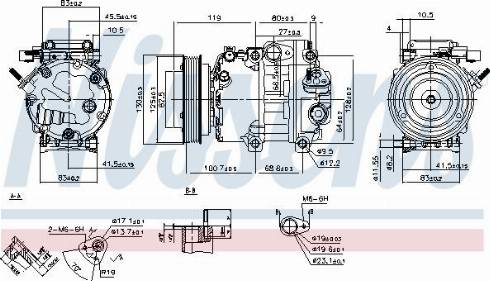 Nissens 89295 - Compressore, Climatizzatore autozon.pro