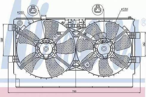 FPS 48 W225 - Ventola, Raffreddamento motore autozon.pro