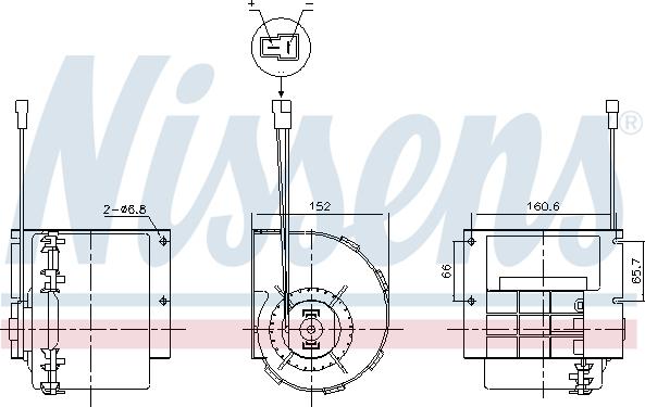 Nissens 87613 - Ventilatore abitacolo autozon.pro