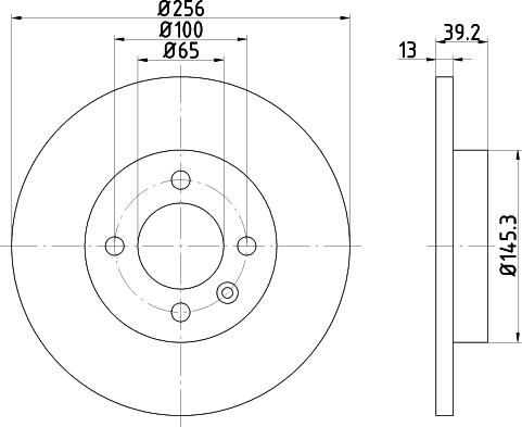 Nisshinbo ND5042 - Discofreno autozon.pro