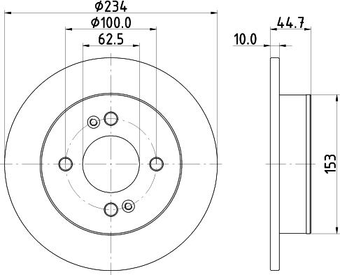 Nisshinbo ND6095K - Discofreno autozon.pro