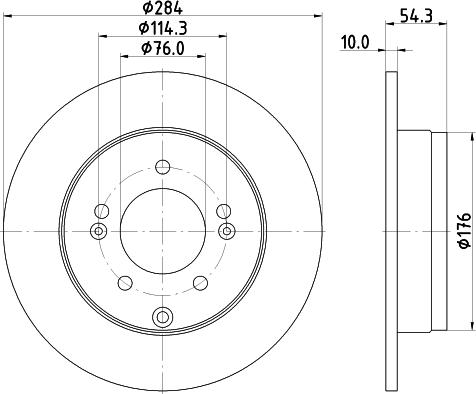 Nisshinbo ND6003K - Discofreno autozon.pro