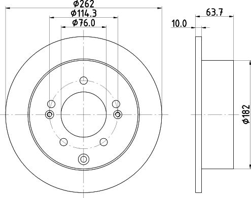 Nisshinbo ND6070K - Discofreno autozon.pro