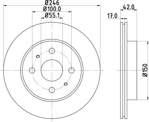 Nisshinbo ND1036K - Discofreno autozon.pro