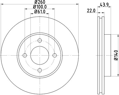 Nisshinbo ND2035K - Discofreno autozon.pro