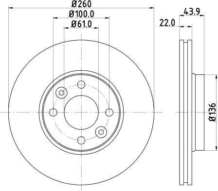 Nisshinbo ND2030K - Discofreno autozon.pro