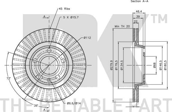 NK 344762 - Discofreno autozon.pro