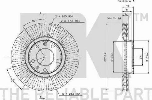 NK 134557 - Kit frizione autozon.pro