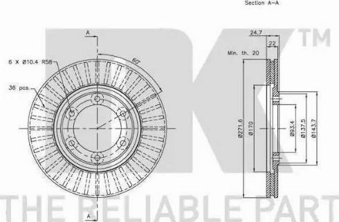 NK 60372908 - Ammortizzatore autozon.pro