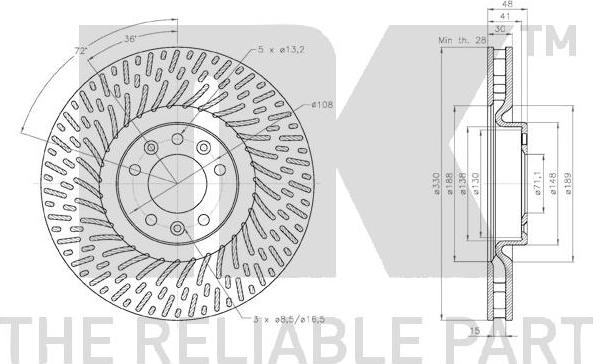 NK 313752 - Discofreno autozon.pro