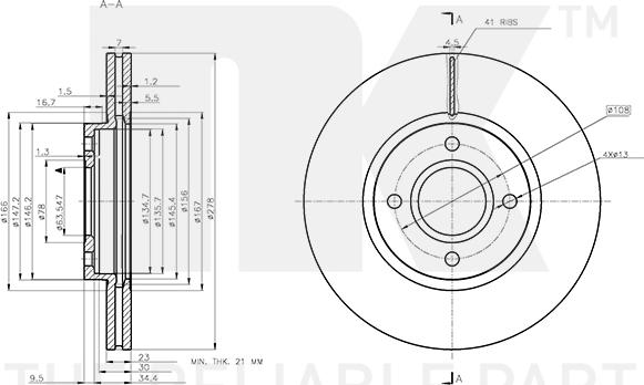 NK 312598 - Discofreno autozon.pro