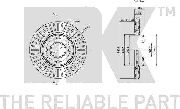 NK 312549 - Discofreno autozon.pro