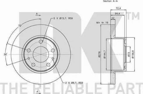 NK 65253533 - Ammortizzatore autozon.pro