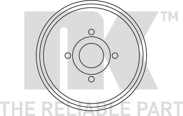 NK 253915 - Tamburo freno autozon.pro