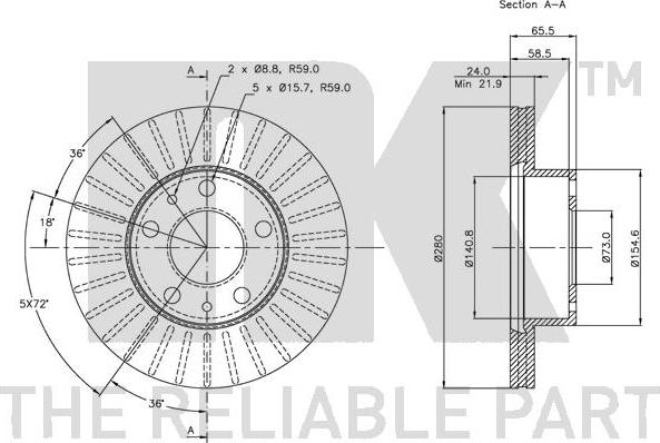 NK 209945 - Discofreno autozon.pro