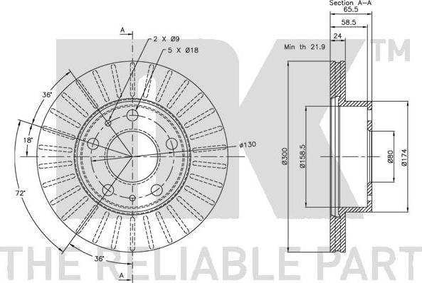 NK 209946 - Discofreno autozon.pro