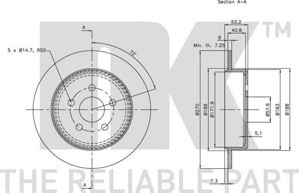 NK 319310 - Discofreno autozon.pro