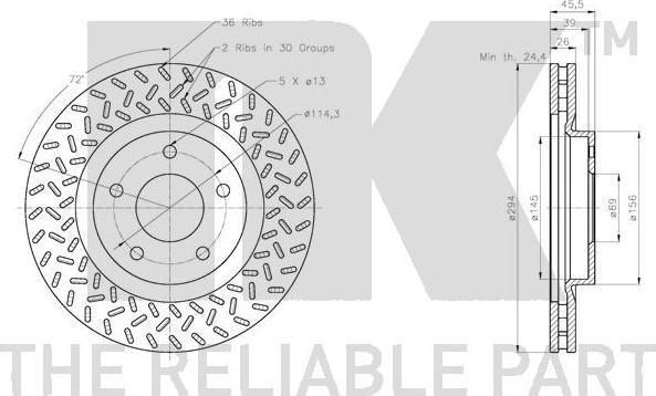 NK 209329 - Discofreno autozon.pro