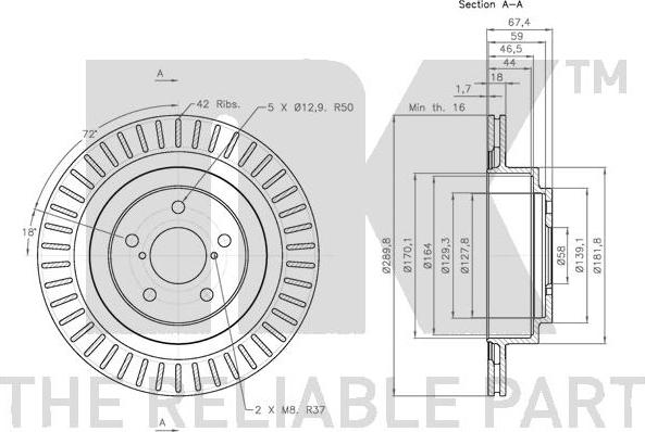 NK 314414 - Discofreno autozon.pro