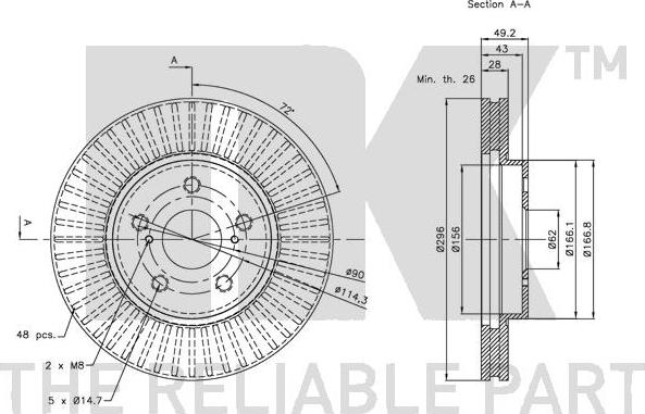 NK 314592 - Discofreno autozon.pro