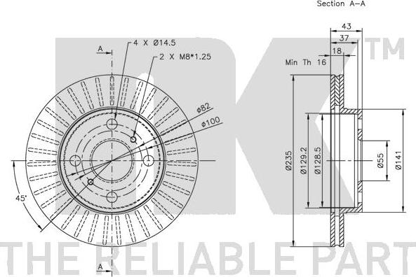 NK 314565 - Discofreno autozon.pro