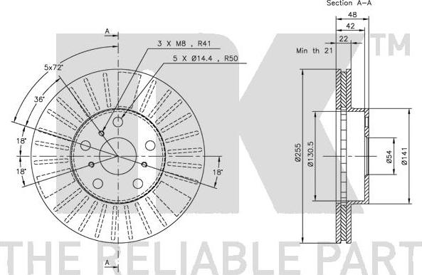 NK 204536 - Discofreno autozon.pro