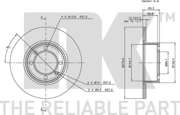 NK 204104 - Discofreno autozon.pro