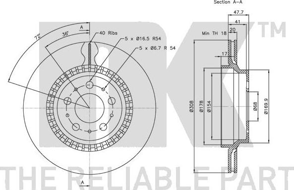 NK 204852 - Discofreno autozon.pro