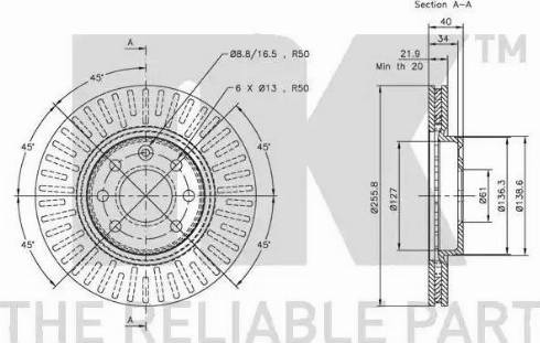 NK 314835 - Discofreno autozon.pro