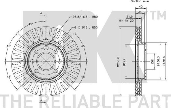 NK 204835 - Discofreno autozon.pro