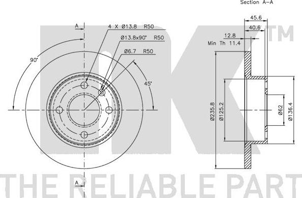 NK 314305 - Discofreno autozon.pro