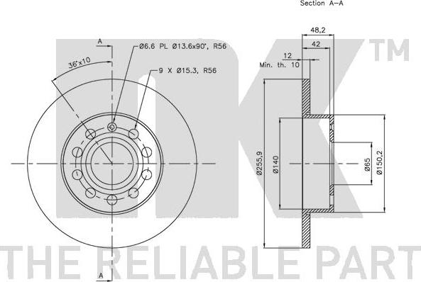 NK 314794 - Discofreno autozon.pro