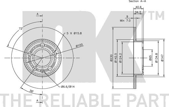 NK 314761 - Discofreno autozon.pro