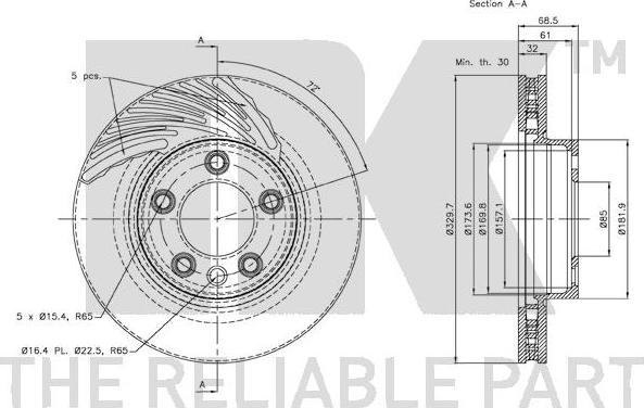 NK 3147104 - Discofreno autozon.pro